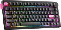 Mehanička gaming tipkovnica ONIKUMA MT706, bežična i žičana, RGB, crna