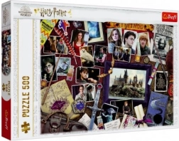 Puzzle Harry Potter 500 dijelova Spomenici iz Hogwartsa Trefl