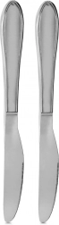 Set stolnih noževa od nehrđajućeg čelika Conic, 2 kom