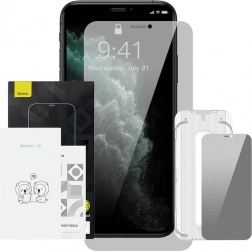 Baseus Crystal zaštita privatnosti kaljeno staklo za iPhone X/XS