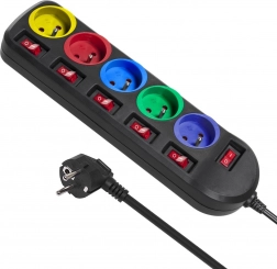 Produžni kabel 1,5 m, 5 utičnica