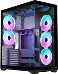 Računalno kućište MODECOM Volcano Space XL ARGB full tower, crna