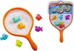 Mreža s raznobojnim ribicama