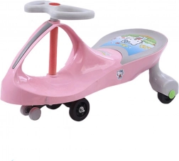 Gravitacijski odražalo sa svjetlećim kotačima, puderasto ružičasto