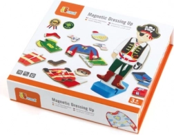 VIGA magnetska drvena igra oblačenja – dječak, 8 likova