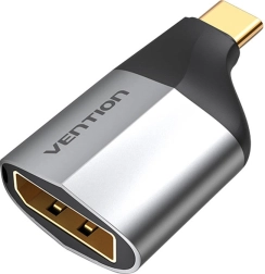Adapter USB-C muški na DisplayPort ženski Vention TCCH0 4K 60Hz (crni)