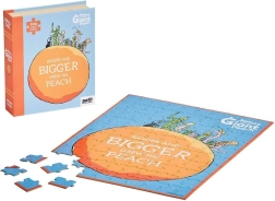 Petit Collage puzzle Jakov i divovska breskva – 100 dijelova