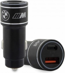 20W PD-QC 3.0 brzi auto punjač crni