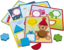 Drvena slagalica DETOA za djecu od 2 godine