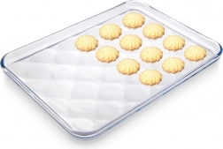 Staklena vatrostalna posuda 33,5 × 24,5 × 2 cm