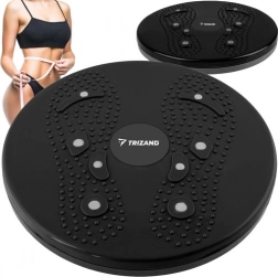 Trizand twister crni s masažnim izbočinama i magnetima