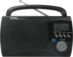 Prijenosni radio s LCD zaslonom KINGA 2 crni
