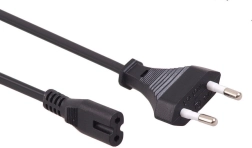 Napojni kabel „osmica” 2-pinska 3 m EU