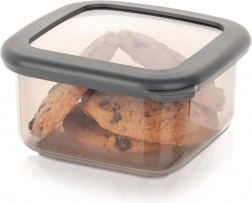 Kvadratna posuda za suhe namirnice s poklopcem 400 ml