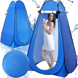 Sklopivi plažni šator – kabina za presvlačenje, tuš i WC za kampiranje