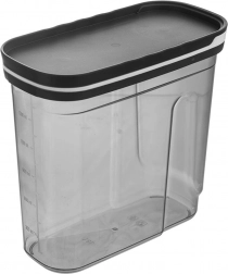 Doza za rasute namirnice s dozatorom GREY 1,8 l