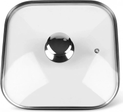 stakleni kvadratni poklopac grande 27 × 27 cm orion