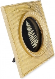 Zlatni okvir za fotografije 10 × 10 cm