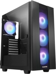 Chieftec Hunter 2 midi tower s RGB i USB‑C