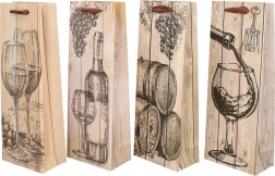 poklon-vrećica za bocu M, cjelogodišnja, 12,8 × 36 × 8,4 cm