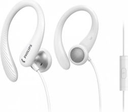 PHILIPS sportske slušalice za uši s ušnim kukicama i mikrofonom
