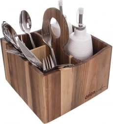 Drveni stalak za pribor, umake i začine WOODEN