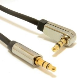 Stereo kabel 3,5 mm jack 1,8 m s pravokutnim konektorom