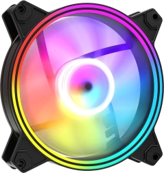Ventilator ARGB 120 mm crni Volcano Apex 120