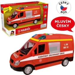 Vatrogasno vozilo na inerciju sa zvukom i svjetlom