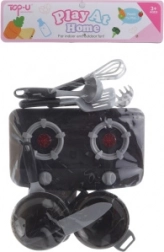 Dječji set posuđa s baterijskim kuhalom