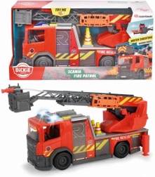 Vatrogasno vozilo SCANIA Rosenbauer 35 cm sa svjetlima, zvukovima i vodenim topom