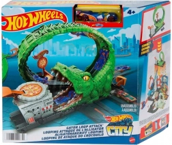 Hot Wheels tematski set krokodilska petlja