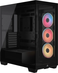 Kućište računala Mid‑Tower 3500X LXR LINK TG, crno