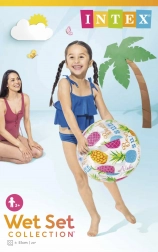 Nafukavajuća plažna lopta 51 cm INTEX – razni motivi