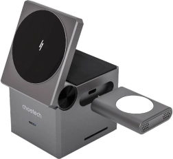 Choetech indukcijski punjač 3-u-1 15W