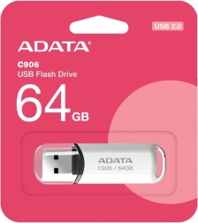 ADATA USB memorija C906 64GB USB2.0 bijela
