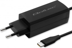 Punjač Qoltec 90W GaN s USB-C Power Delivery