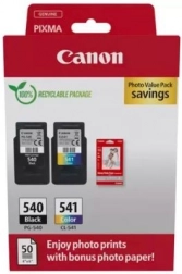Multipak Canon PG-540/CL-541 s fotografskim papirom