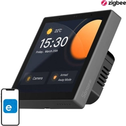 Pametna zidna ploča Sonoff NSPanel Pro za kućnu automatizaciju – crna