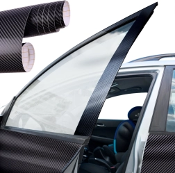 Samoljepljiva 4D karbonska folija crna 1,52 × 30 m