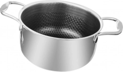 Nerezni lonac COOKCELL 24 cm, 4,8 l s nelepljivom površinom