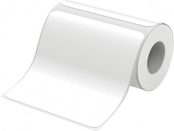 Termalne samoljepljive naljepnice NIIMBOT 100 × 100 mm, bijele (75 naljepnica)