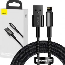 Baseus Tungsten Gold kabel USB – Lightning 2,4 A 2 m – crna