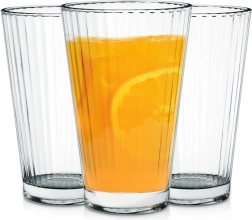 Set čaša 270 ml, 3 kom – rebraste visoke čaše
