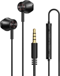 Žičane in-ear slušalice Mcdodo s 3,5 mm priključkom – crne