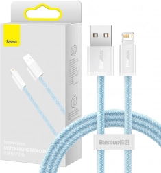 Baseus Dynamic kabel USB–Lightning 1 m, brzo punjenje 2,4 A, plavi
