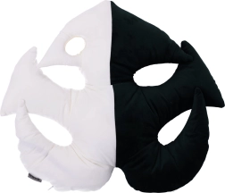 Dekorativni plišani jastuk u obliku lista – Tip 2