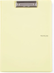 Dvostruka ploča A4 Pastelini žuta plastična podloga