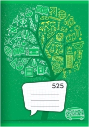 bilježnica A4, 60 listova – kvadratićasta