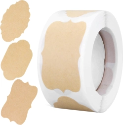 Samoljepljive etikete za začine i poklone